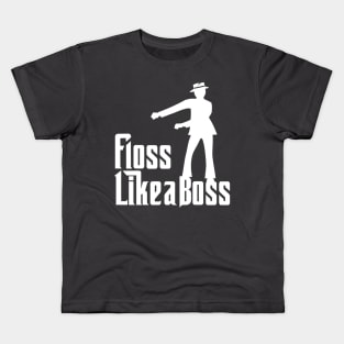 floss like a boss with a hat Kids T-Shirt